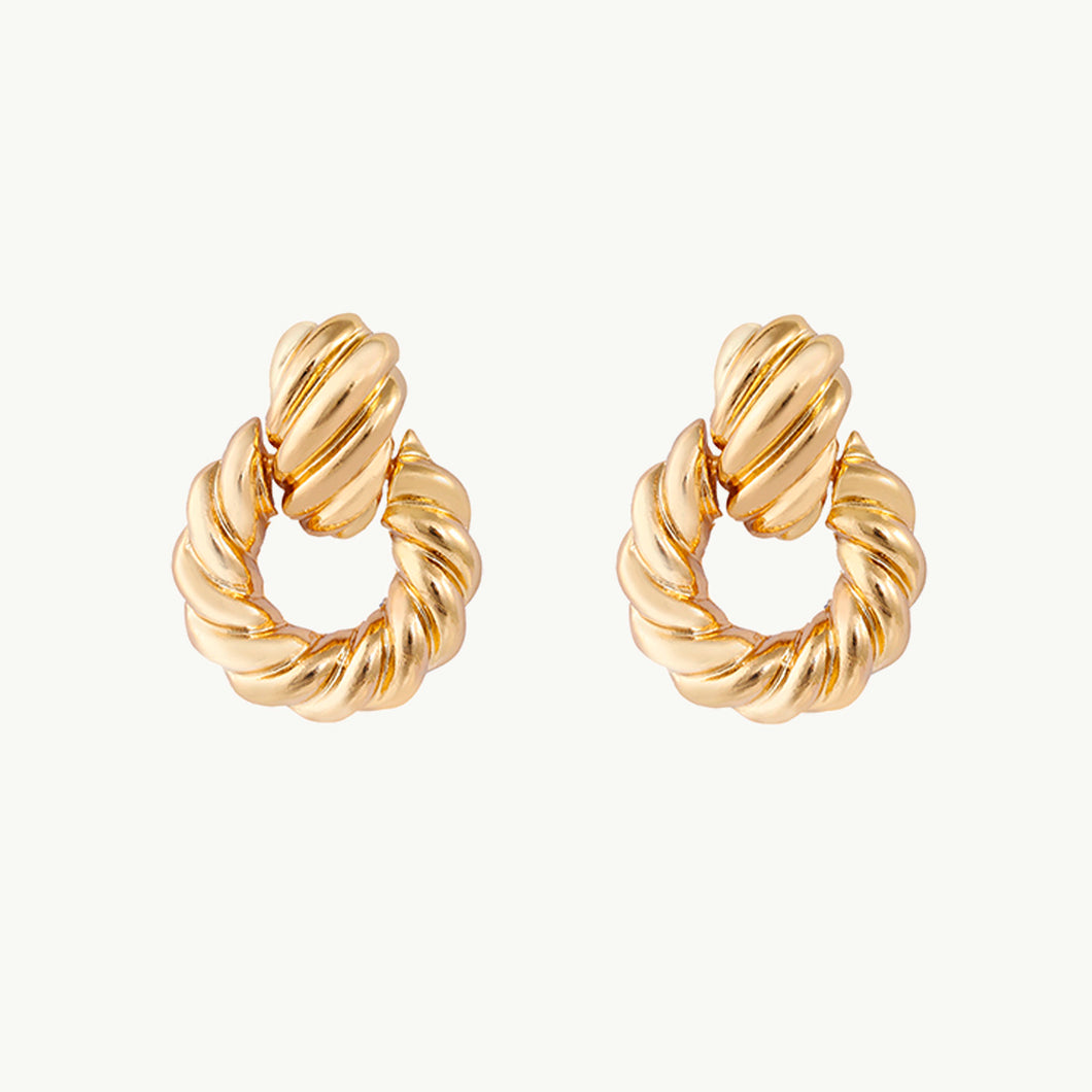 Talasa - Gold Party Earring
