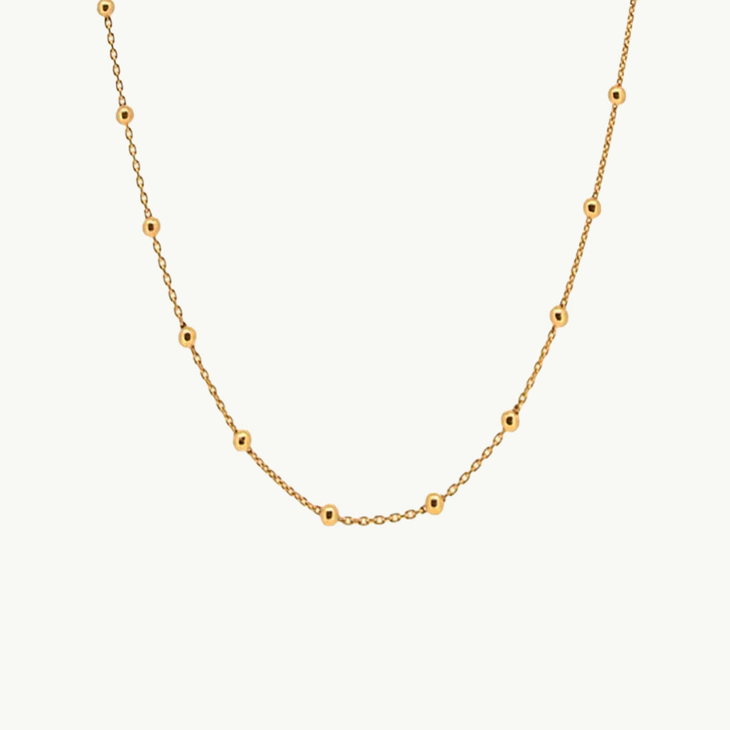 Aphrodite - Gold Balls Necklace