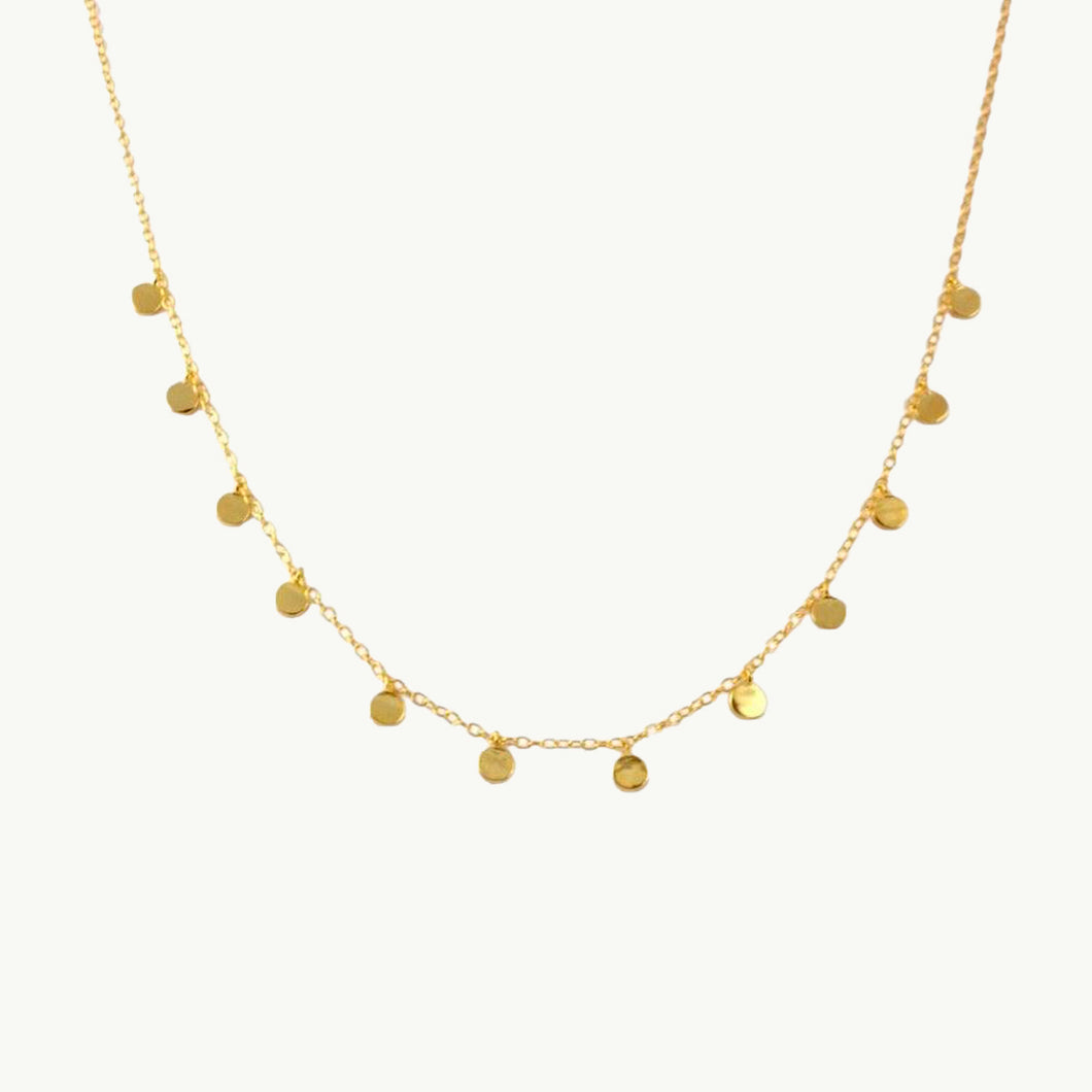 Vesta - Gold Coins Necklace