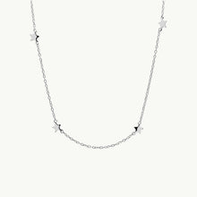 Upload image to gallery viewer, Selene - Silver Star Necklace
