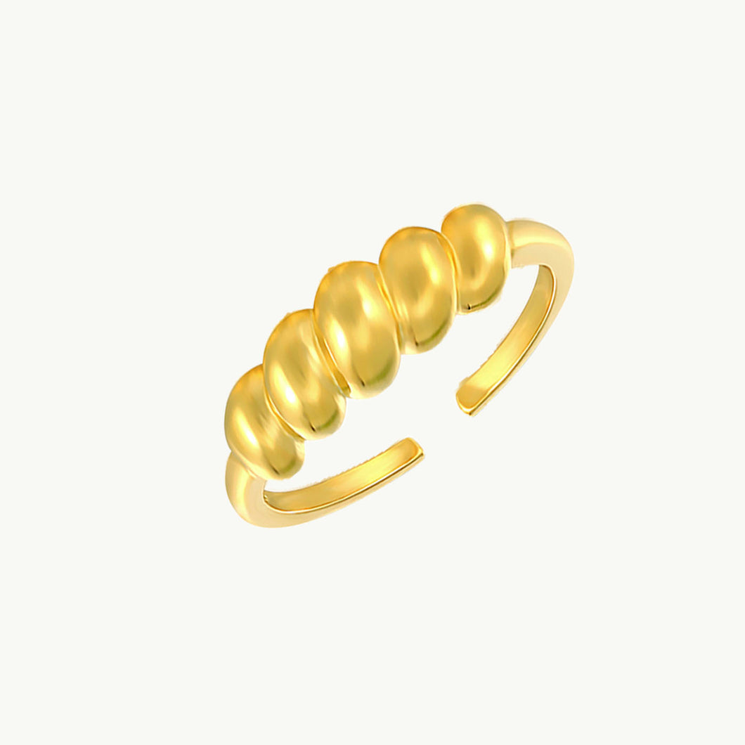 Brina - Anillo Oro Espiral